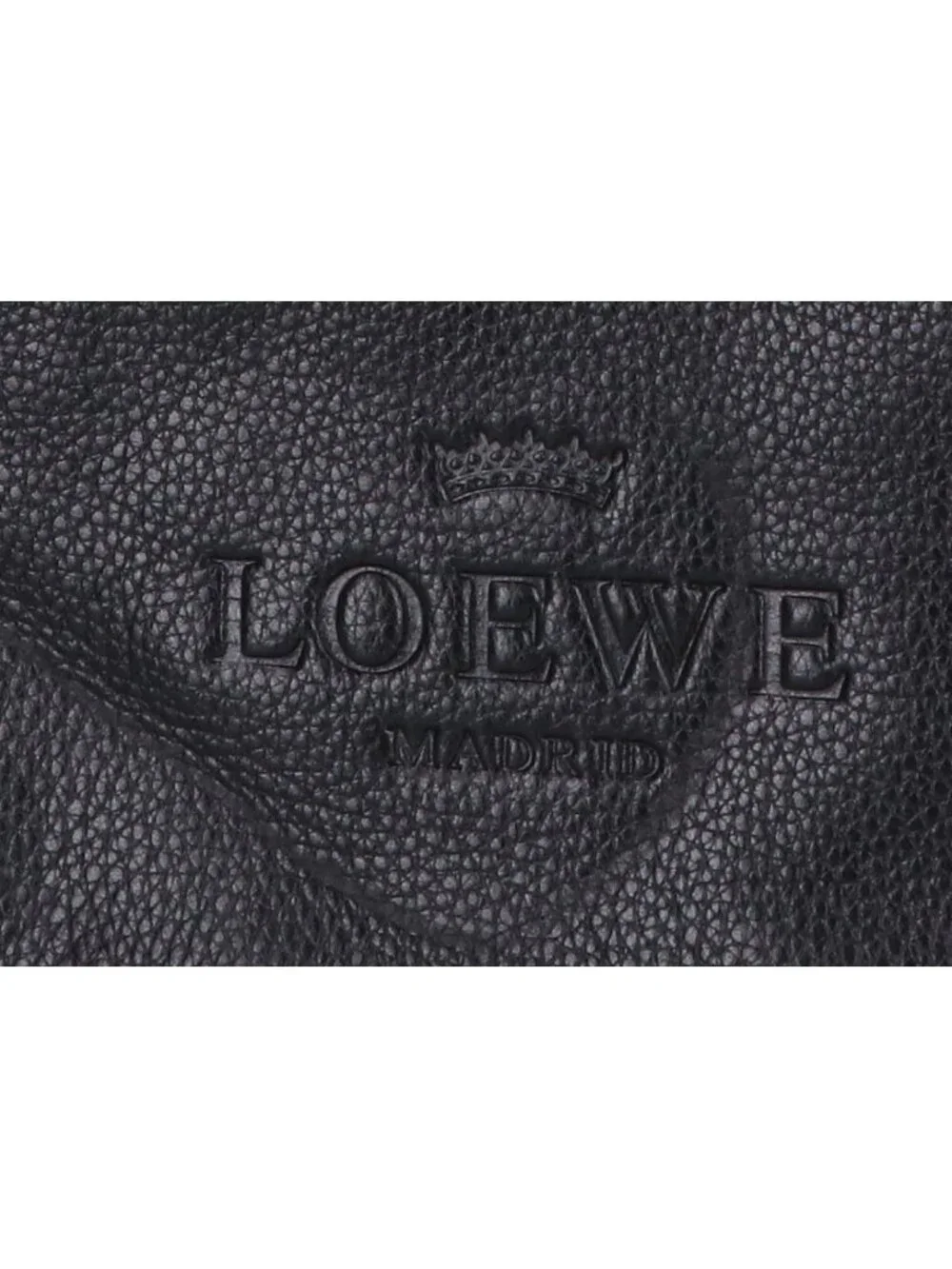 Loewe Leather Logo Messenger